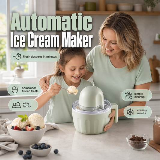 🍦 Gelatiera elettrica per bambini – prepara gelati cremosi e divertenti in un attimo! 🎉✨👶