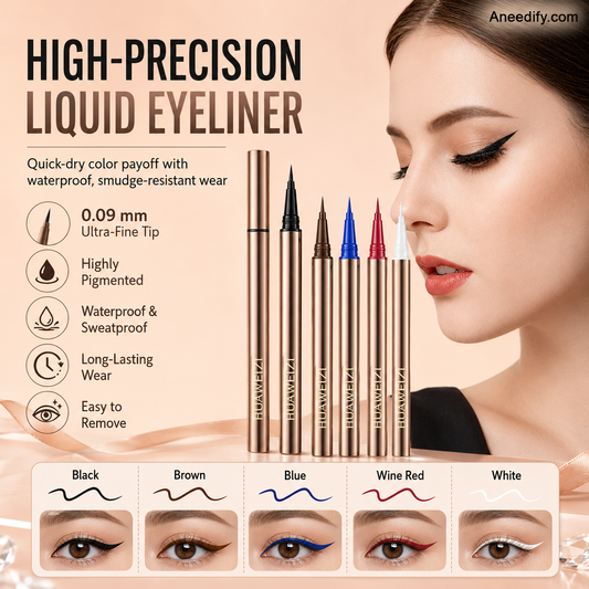 ✨ La scelta top dei truccatori del red carpet, ora 50% di sconto! 💄 Matita eyeliner waterproof a lunga durata, anti-macchia 👁️🔥🛡️