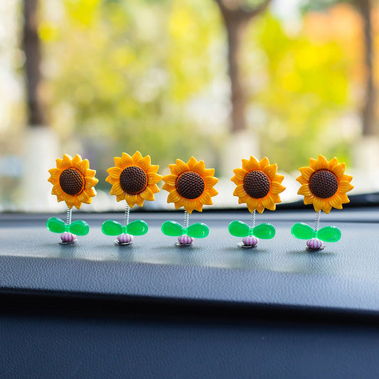 🌻 Decorazioni per auto a forma di girasole – allegria e colore per i tuoi viaggi! 🚗✨🌞