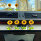 🌻 Decorazioni per auto a forma di girasole – allegria e colore per i tuoi viaggi! 🚗✨🌞