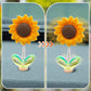 🌻 Decorazioni per auto a forma di girasole – allegria e colore per i tuoi viaggi! 🚗✨🌞