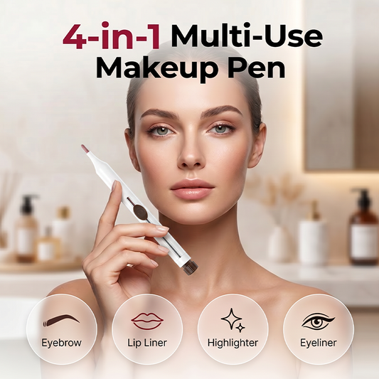 🖊️ Penna trucco portatile multiuso – bellezza e praticità ovunque tu vada! 💄✨🎒