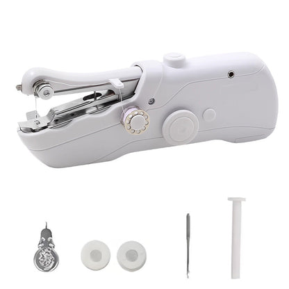 🧵 Mini macchina da cucire elettrica per cucitura rapida – cuci ovunque, in un attimo! ⚡✨