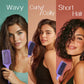 1 ACQUISTA， 1 REGALATO💨 Spazzola districante ventilata per capelli ricci – districa senza spezzare e dona volume! 🌀✨