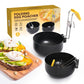 🍳 Stampo pieghevole antiaderente per uova in camicia – uova perfette ogni volta! ✨🥚