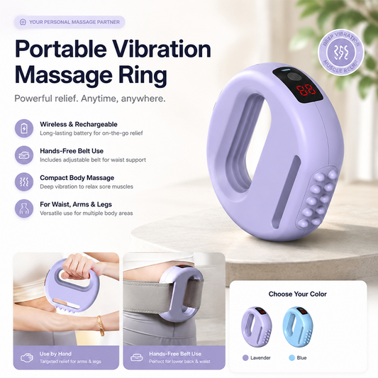 💪 Anello massaggiante portatile multifunzionale per la fascia muscolare – sollievo e relax ovunque! 🧘‍♀️✨