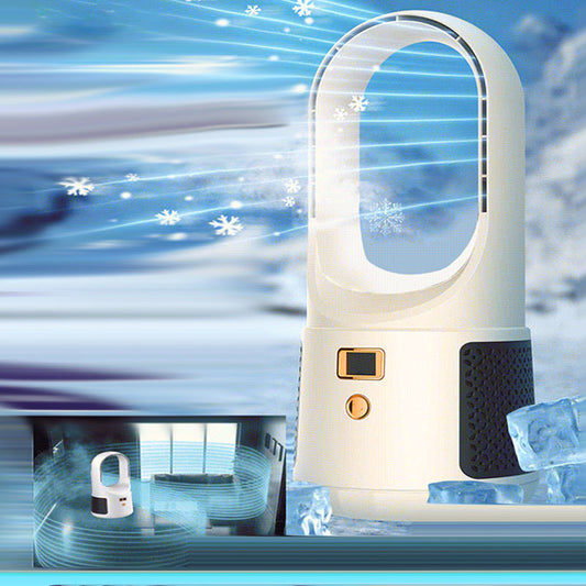 💨🔹 Ventilatore umidificatore portatile senza pale – fresco e silenzioso ovunque! 🌬️💧