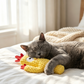 🐱🧸 Giocattolo in peluche per gatti con erba gatta – mordi, gioca, rilassati! 🌿😸