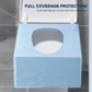 🚽🧻 Coprisedili per WC impermeabili e usa e getta – confezione pratica e igienica! 💧✨