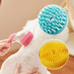 🐕🛁 Spazzola per il bagno degli animali con manico lungo e dosatore di shampoo – il bagno diventa un gioco da ragazzi! 🧴✨💦