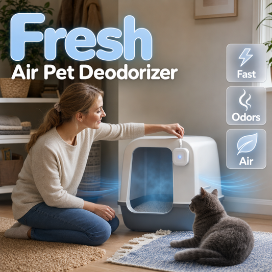 🧹🐾 Deodorante intelligente per animali con gancio appendibile – elimina i cattivi odori in modo naturale! 🏠✨