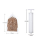 🧥📦 Sacchetti sottovuoto appendibili per vestiti con pompa inclusa – risparmia spazio e protegge i tuoi capi! 💨✨