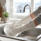 🧤💧 Guanti lunghi impermeabili e caldi per le pulizie – protezione totale per mani e braccia! 🌡️🛡️