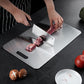 🔪🛡️ Tagliere domestico in acciaio inox spesso e antimuffa – resistente, igienico e facile da pulire! ✨🧼
