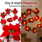 ✨ Ghirlanda Decorativa con Stelle Luminose – Calore Festivo Senza Presa a Muro! ❄️ 50% DI SCONTO! 🎄