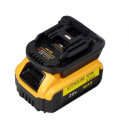 🔋🔌 Adattatore per batteria agli ioni di litio da 18V per utensili senza fili – compatibilità universale per i tuoi attrezzi! 🛠️⚡