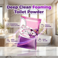 💧✨ Polvere WC Schiumogena Automatica – Pulizia Profonda + Anticalcare + Fragranza Pesca 🍑 – Offerta 1+1 Gratis! 🎁