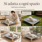 🐕🛏️ Letto da campeggio rialzato per gatti e cani 🏕️🐈