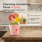 🌸🥄 Set di cucchiai dosatori in ceramica a forma di fiore 🍪✨