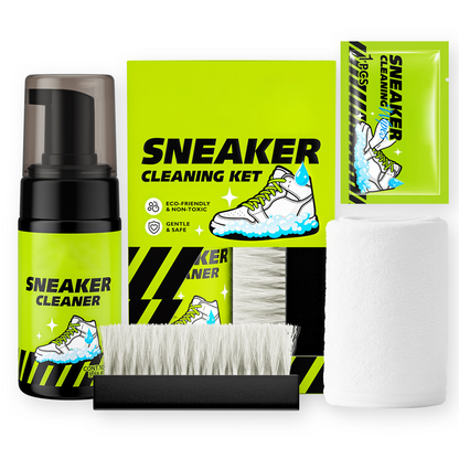 👟✨ Kit per la pulizia di scarpe da ginnastica con schiuma senza acqua 🧼