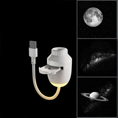 ⭐🌙 Proiettore stellare notturno USB – lampada da notte 💡✨