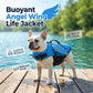 🐶🦺 Giubbotto di salvataggio riflettente a forma di ali d'angelo per cani ✨🌊