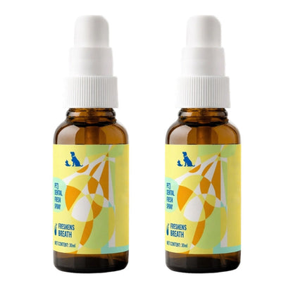 🐶🐱 Spray per l'alito fresco dei pet – 30 ml – elimina i cattivi odori e lascia un alito pulito! 💨✨