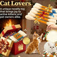 😻🐱 Giocattolo interattivo per gatti a bastoncino con erba gatta – stimola il gioco e l'istinto felino! 🌿🧶✨