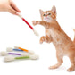 😻🐱 Giocattolo interattivo per gatti a bastoncino con erba gatta – stimola il gioco e l'istinto felino! 🌿🧶✨