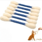 😻🐱 Giocattolo interattivo per gatti a bastoncino con erba gatta – stimola il gioco e l'istinto felino! 🌿🧶✨