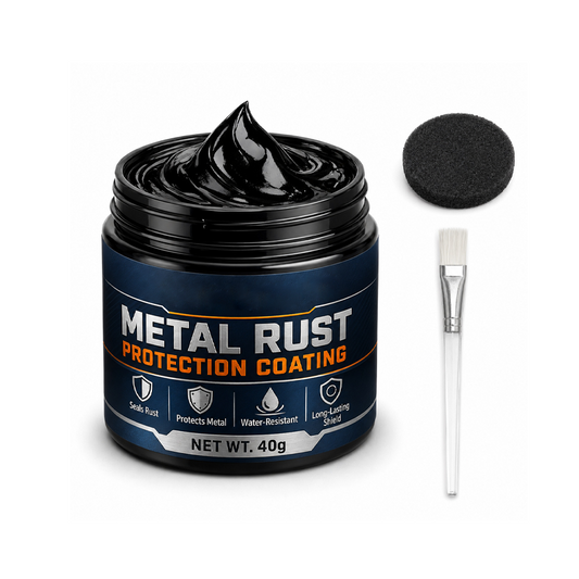 🛠️⚫ Pasta antiruggine nera per metalli – ripara e protegge le superfici! 🔧🛡️✨