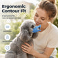 🦆🐶 Museruola in silicone a forma di becco di anatra per cani – leggera, comoda e sicura! 🧡🐾