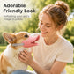 🦆🐶 Museruola in silicone a forma di becco di anatra per cani – leggera, comoda e sicura! 🧡🐾