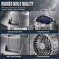 🌞🌀 Ventilatore pieghevole solare multifunzione – Alimentato dal sole, portatile ovunque, ideale per outdoor e emergenze