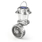 🌞🌀 Ventilatore pieghevole solare multifunzione – Alimentato dal sole, portatile ovunque, ideale per outdoor e emergenze
