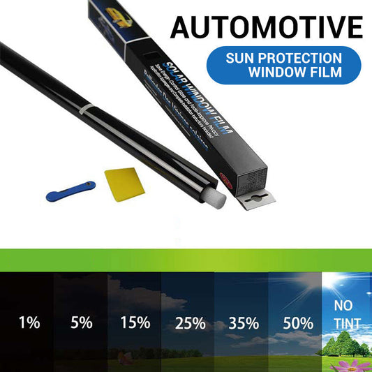 Pellicola per finestrini auto con protezione solare 🚗☀️🛡️