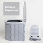 🚽🏕️ WC Portatile Pieghevole per Esterno
