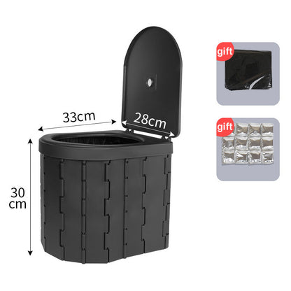 🚽🏕️ WC Portatile Pieghevole per Esterno