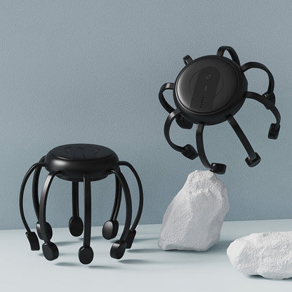 🔥 Offerta Speciale: 50% DI SCONTO! 🎁 Massaggiatore cranico intelligente a 8 bracci – Sollievo profondo per mente e corpo! 🐙✨