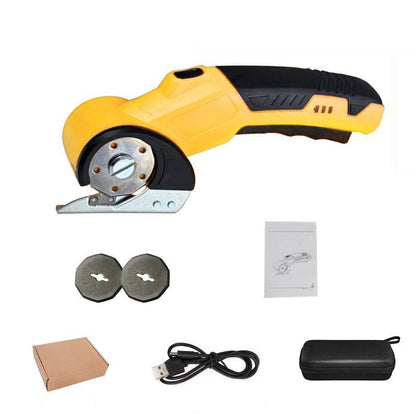 ✂️🎒 Kit Forbici Elettriche per Tessuto – Ricaricabili e Senza Fili, Taglia Ovunque e in Qualsiasi Momento! 🔋🌍