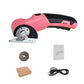 ✂️🎒 Kit Forbici Elettriche per Tessuto – Ricaricabili e Senza Fili, Taglia Ovunque e in Qualsiasi Momento! 🔋🌍