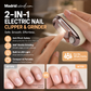 🎉 Saldi 2026 — Oltre 113.000 venduti! ✂️ Tagliaunghie e Lucidatrice Elettrica Smart 2‑in‑1 – Sicurezza Antipizzicamento e Luce LED 💅