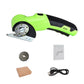 ✂️🎒 Kit Forbici Elettriche per Tessuto – Ricaricabili e Senza Fili, Taglia Ovunque e in Qualsiasi Momento! 🔋🌍
