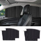 Parasole per auto magnetico universale per la privacy del finestrino laterale