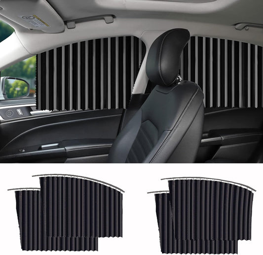 🧲🚗 Parasole per auto magnetico universale – Montaggio facile, privacy assicurata per i finestrini laterali! 🌞🛡️