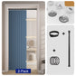 🔧🚪 Tenda a Fisarmonica Magnetica – Nessun Trapano! – Installazione in 5 Minuti, Adatta a Qualsiasi Porta! 🧲✨