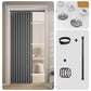 🔧🚪 Tenda a Fisarmonica Magnetica – Nessun Trapano! – Installazione in 5 Minuti, Adatta a Qualsiasi Porta! 🧲✨