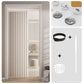 🔧🚪 Tenda a Fisarmonica Magnetica – Nessun Trapano! – Installazione in 5 Minuti, Adatta a Qualsiasi Porta! 🧲✨