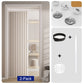 🔧🚪 Tenda a Fisarmonica Magnetica – Nessun Trapano! – Installazione in 5 Minuti, Adatta a Qualsiasi Porta! 🧲✨