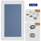 🔧🚪 Tenda a Fisarmonica Magnetica – Nessun Trapano! – Installazione in 5 Minuti, Adatta a Qualsiasi Porta! 🧲✨
